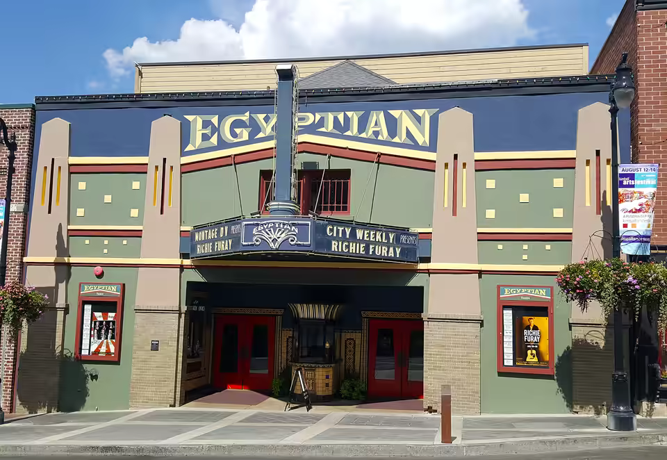 The Egyptian Theatre on Main Street in Park City.
