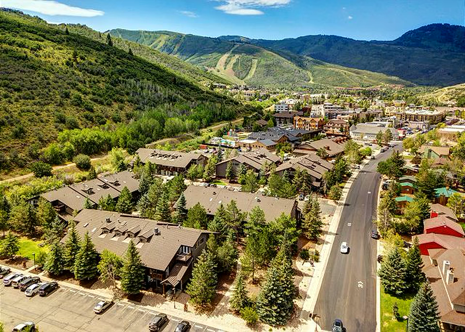 Prospector condos and homes in Park City in summer