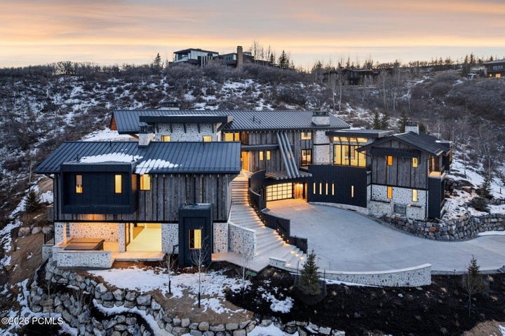 Exterior of 8139 N Sunrise Loop at dusk