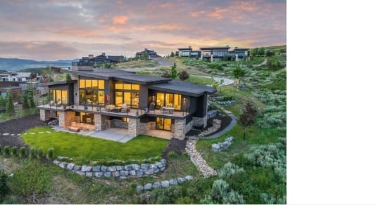 Second aerial of 9310 Golden Spike Court
